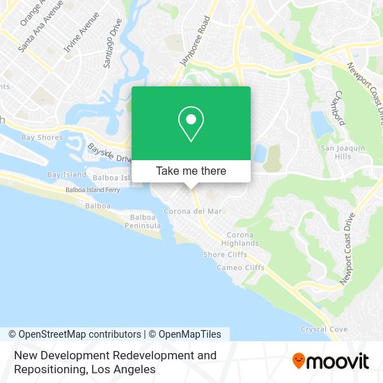 New Development Redevelopment and Repositioning map