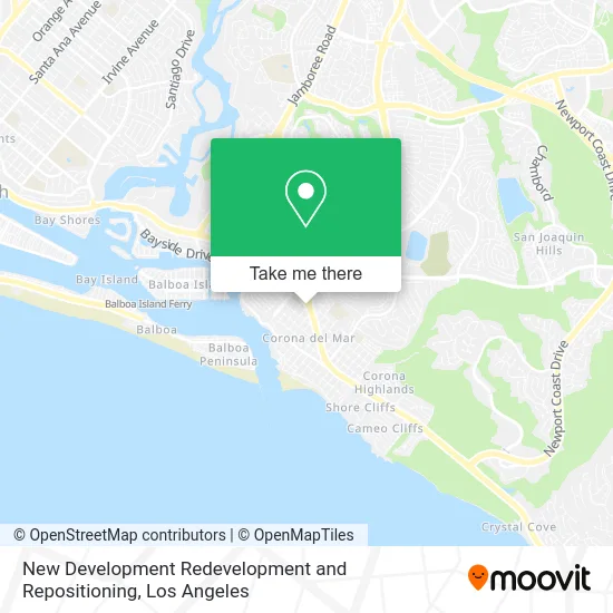 Mapa de New Development Redevelopment and Repositioning