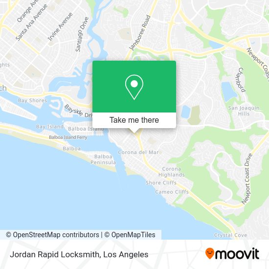 Mapa de Jordan Rapid Locksmith