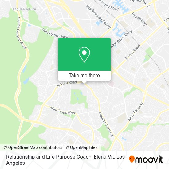 Mapa de Relationship and Life Purpose Coach, Elena Vit