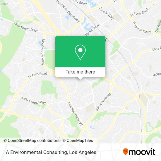 A Environmental Consulting map