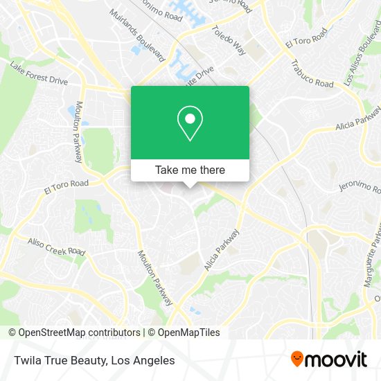 Twila True Beauty map
