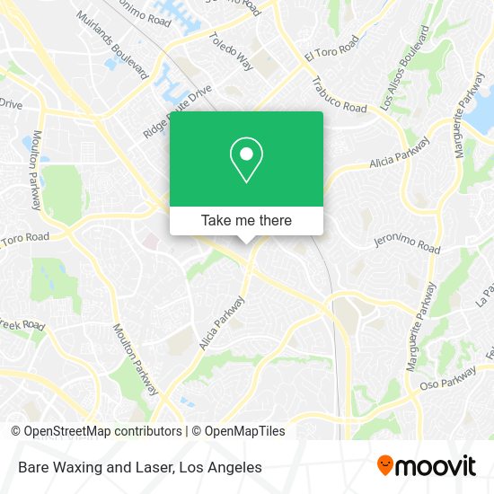 Mapa de Bare Waxing and Laser