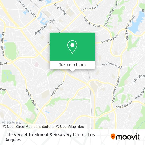 Mapa de Life Vessel Treatment & Recovery Center