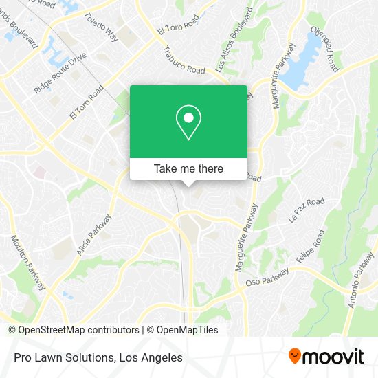 Mapa de Pro Lawn Solutions