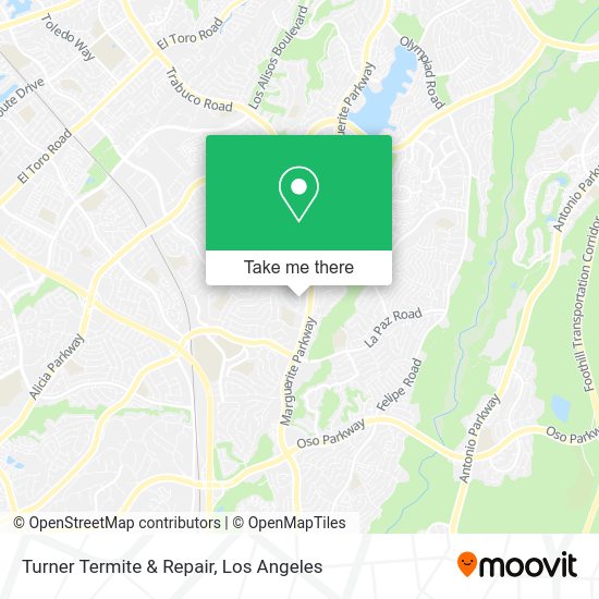 Mapa de Turner Termite & Repair