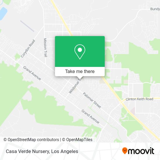 Mapa de Casa Verde Nursery