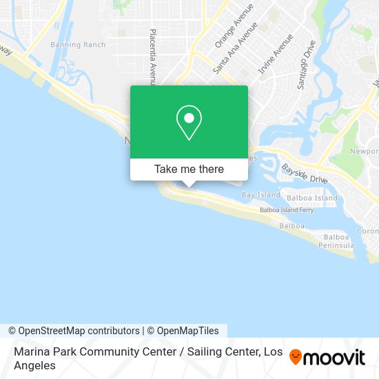 Marina Park Community Center / Sailing Center map