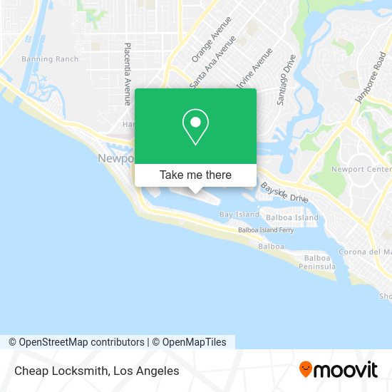 Mapa de Cheap Locksmith