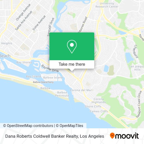 Mapa de Dana Roberts Coldwell Banker Realty