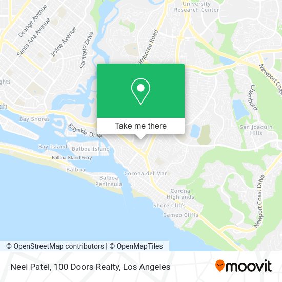 Neel Patel, 100 Doors Realty map