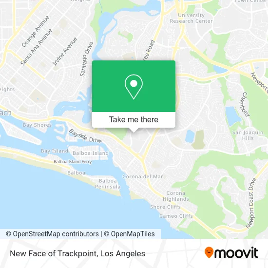 New Face of Trackpoint map