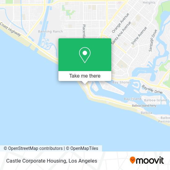 Castle Corporate Housing map