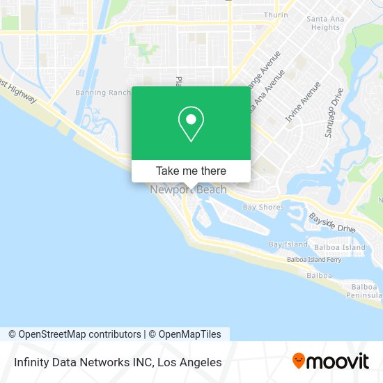 Infinity Data Networks INC map