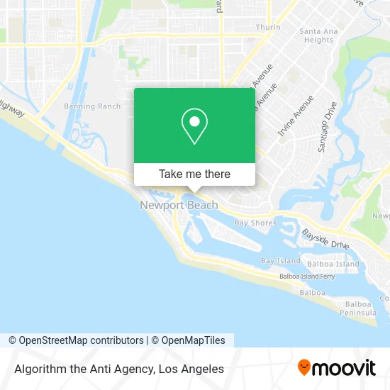 Algorithm the Anti Agency map