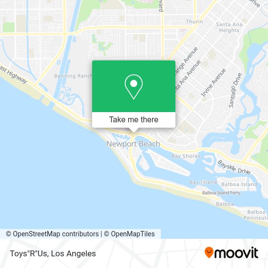 Toys"R"Us map