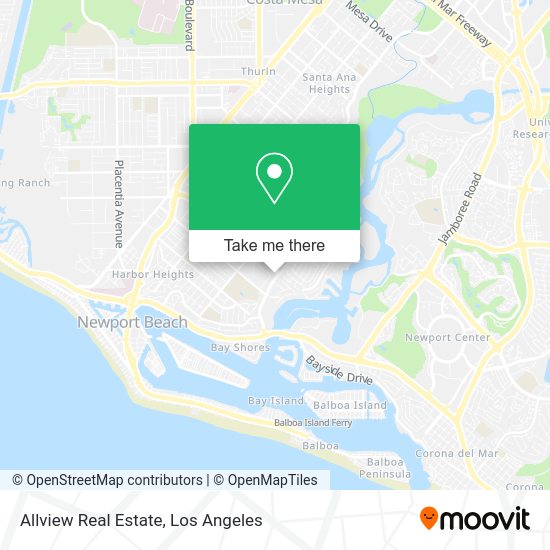 Allview Real Estate map