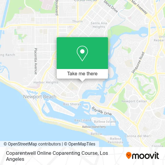 Coparentwell Online Coparenting Course map