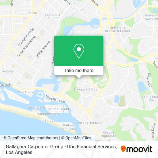 Gallagher Carpenter Group - Ubs Financial Services map