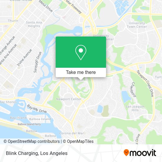 Mapa de Blink Charging