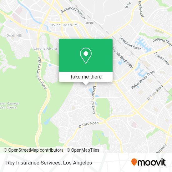 Mapa de Rey Insurance Services