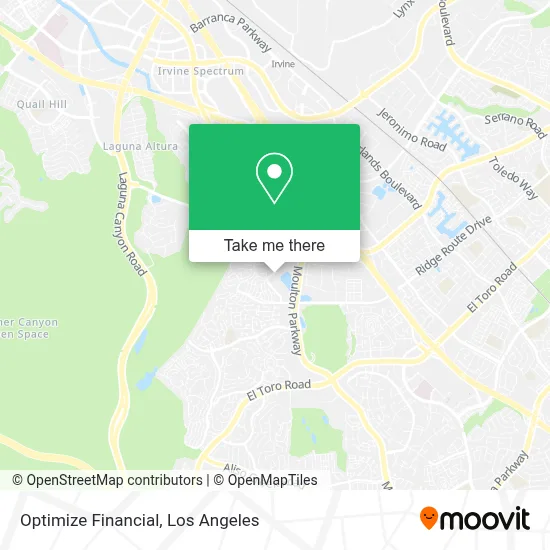 Optimize Financial map