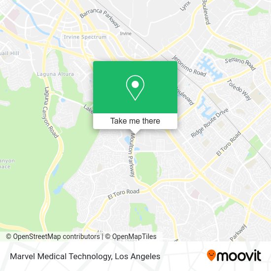 Mapa de Marvel Medical Technology