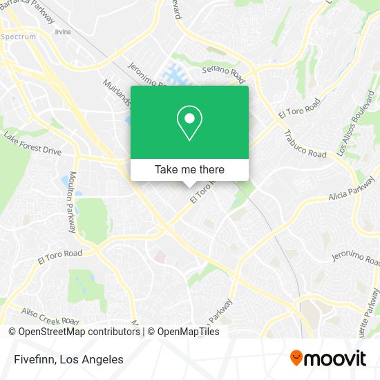 Mapa de Fivefinn