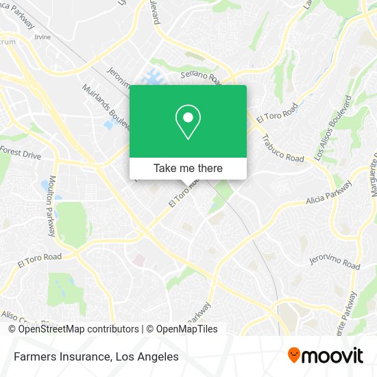 Mapa de Farmers Insurance