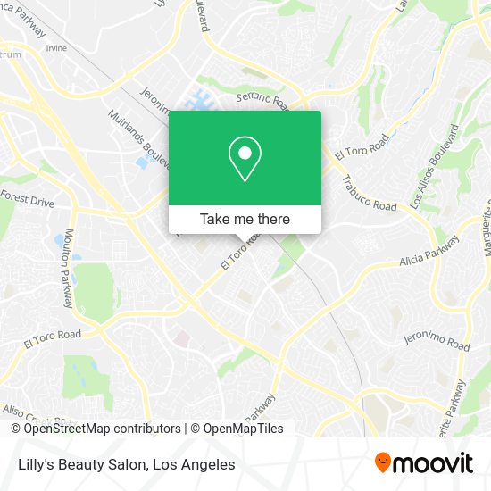 Lilly's Beauty Salon map