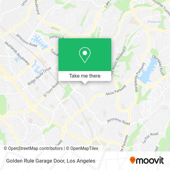 Mapa de Golden Rule Garage Door