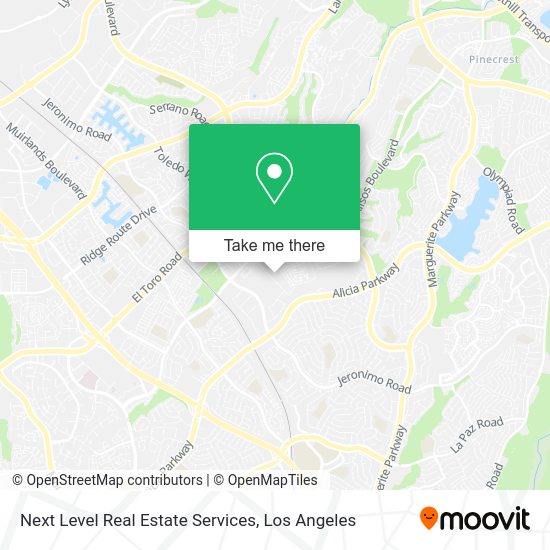 Next Level Real Estate Services map