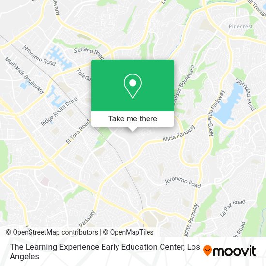 Mapa de The Learning Experience Early Education Center