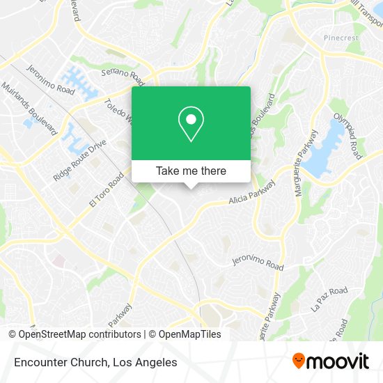 Mapa de Encounter Church