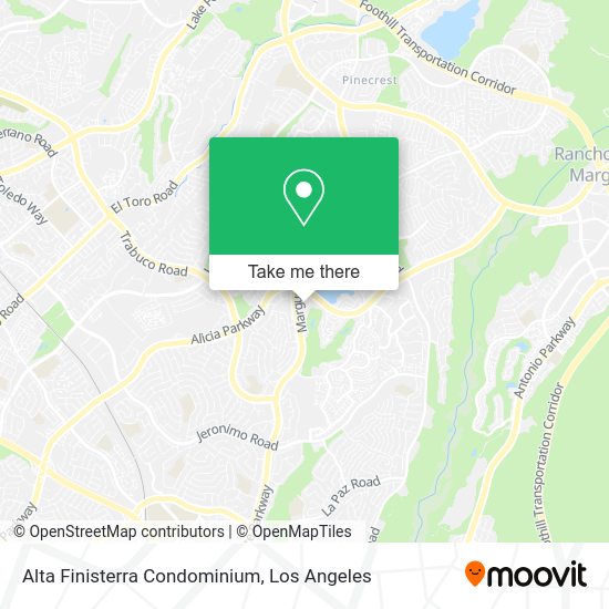 Mapa de Alta Finisterra Condominium