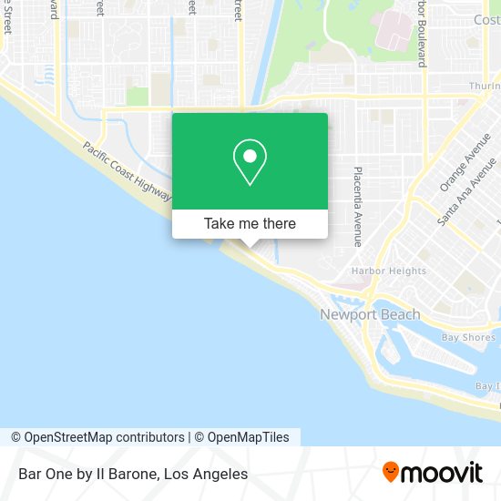 Bar One by Il Barone map