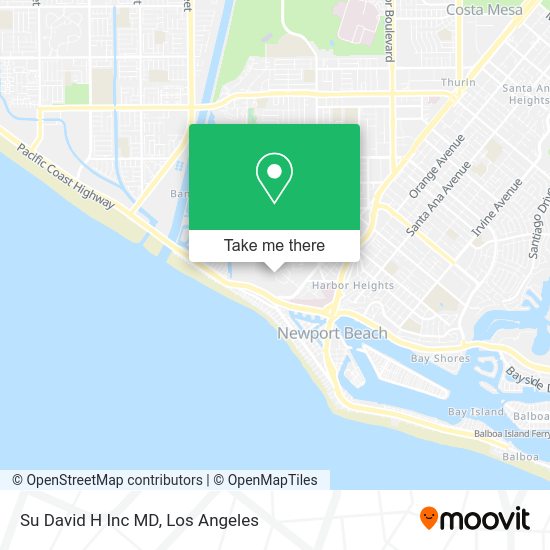 Mapa de Su David H Inc MD