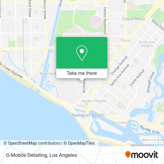 Mapa de G-Mobile Detailing