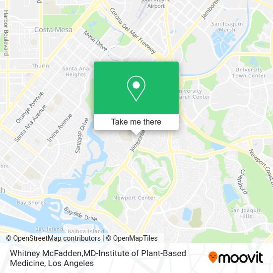 Whitney McFadden,MD-Institute of Plant-Based Medicine map