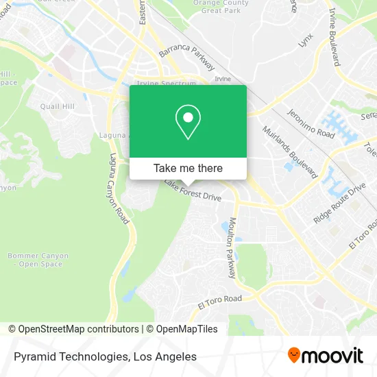 Pyramid Technologies map