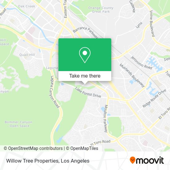 Willow Tree Properties map