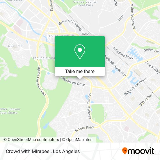Crowd with Mirapeel map