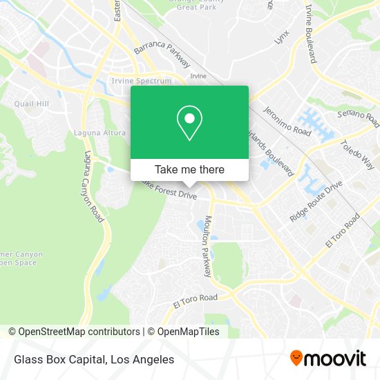 Mapa de Glass Box Capital