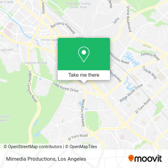 Mimedia Productions map