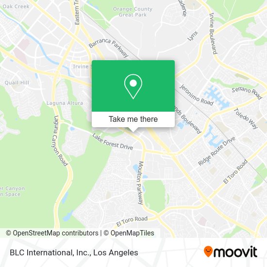 Mapa de BLC International, Inc.