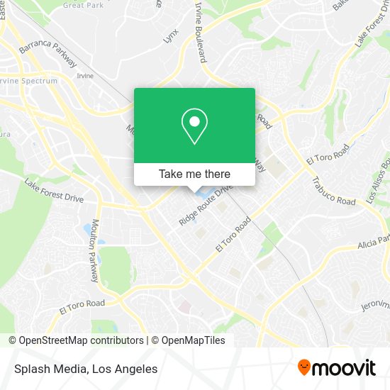 Splash Media map