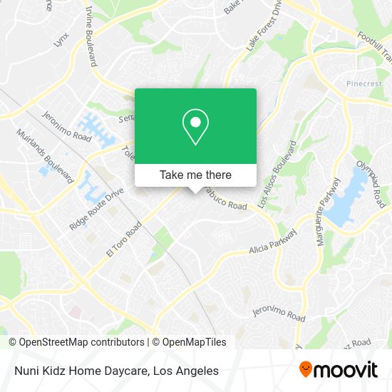 Nuni Kidz Home Daycare map