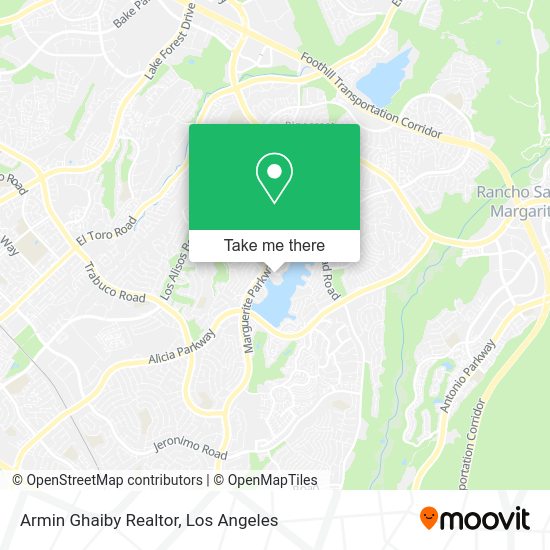 Armin Ghaiby Realtor map