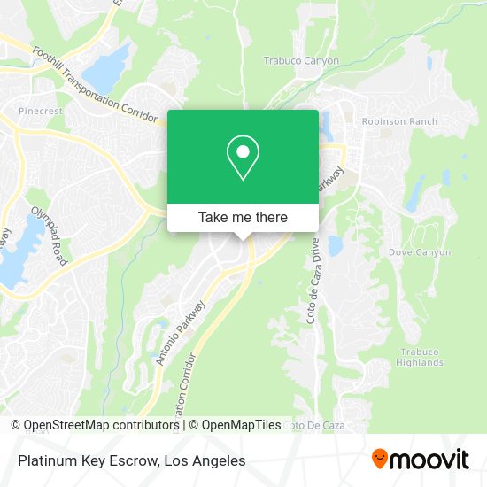 Platinum Key Escrow map