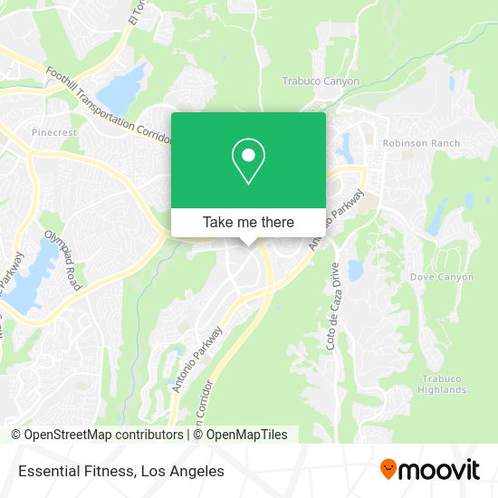 Essential Fitness map